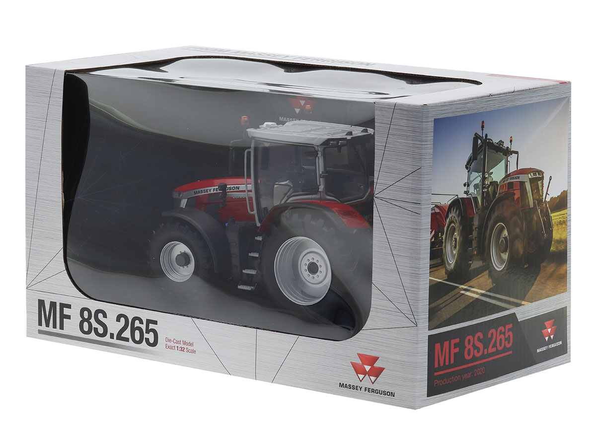 Trator Massey Ferguson 8S.265 1:32 Universal Hobbies - 19 anos