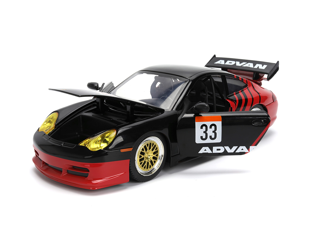 Porsche 911 GT3 RS 996 ADVAN Hyper-Spec Series 1:24 Jada Toys