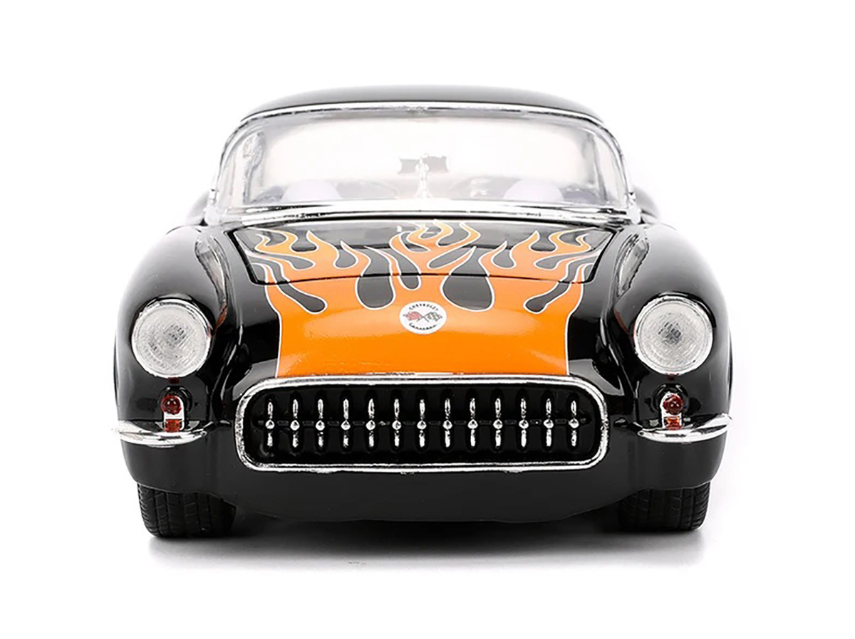 Chevrolet Corvette 1957 Big Time Muscle 1:24 Jada Toys Preto - 20