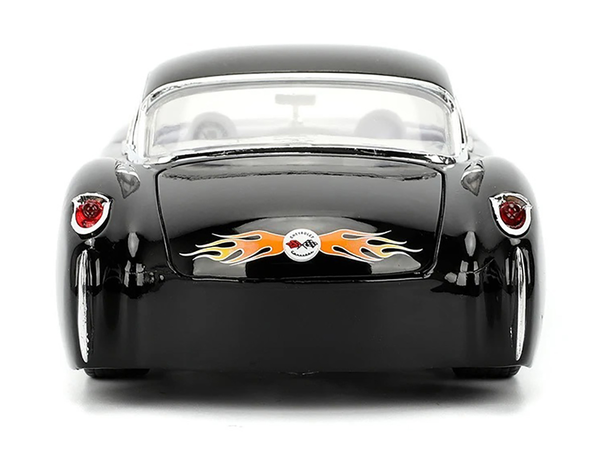 Chevrolet Corvette 1957 Big Time Muscle 1:24 Jada Toys Preto - 20