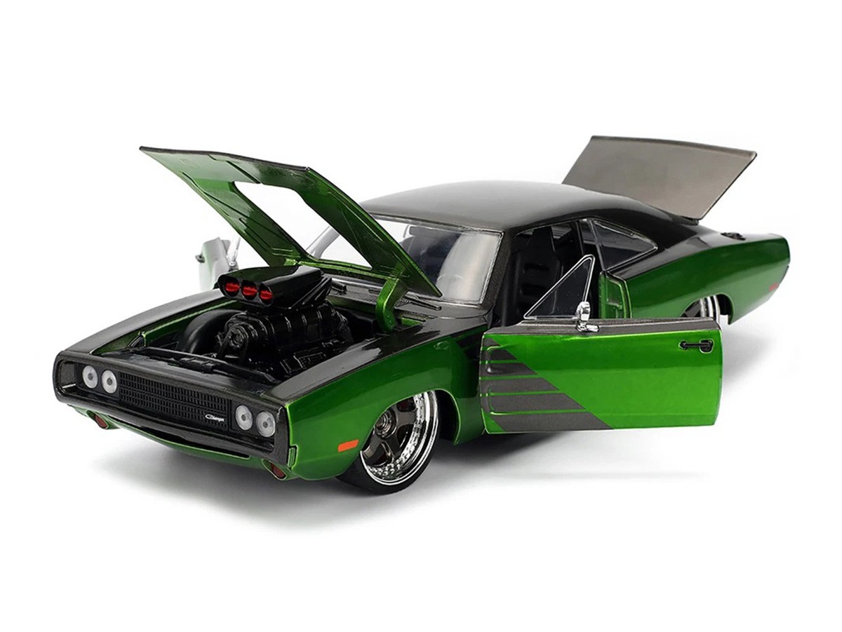 Dodge Charger R/T 1970 Big Time Muscle 1:24 Jada Toys Verde - 20