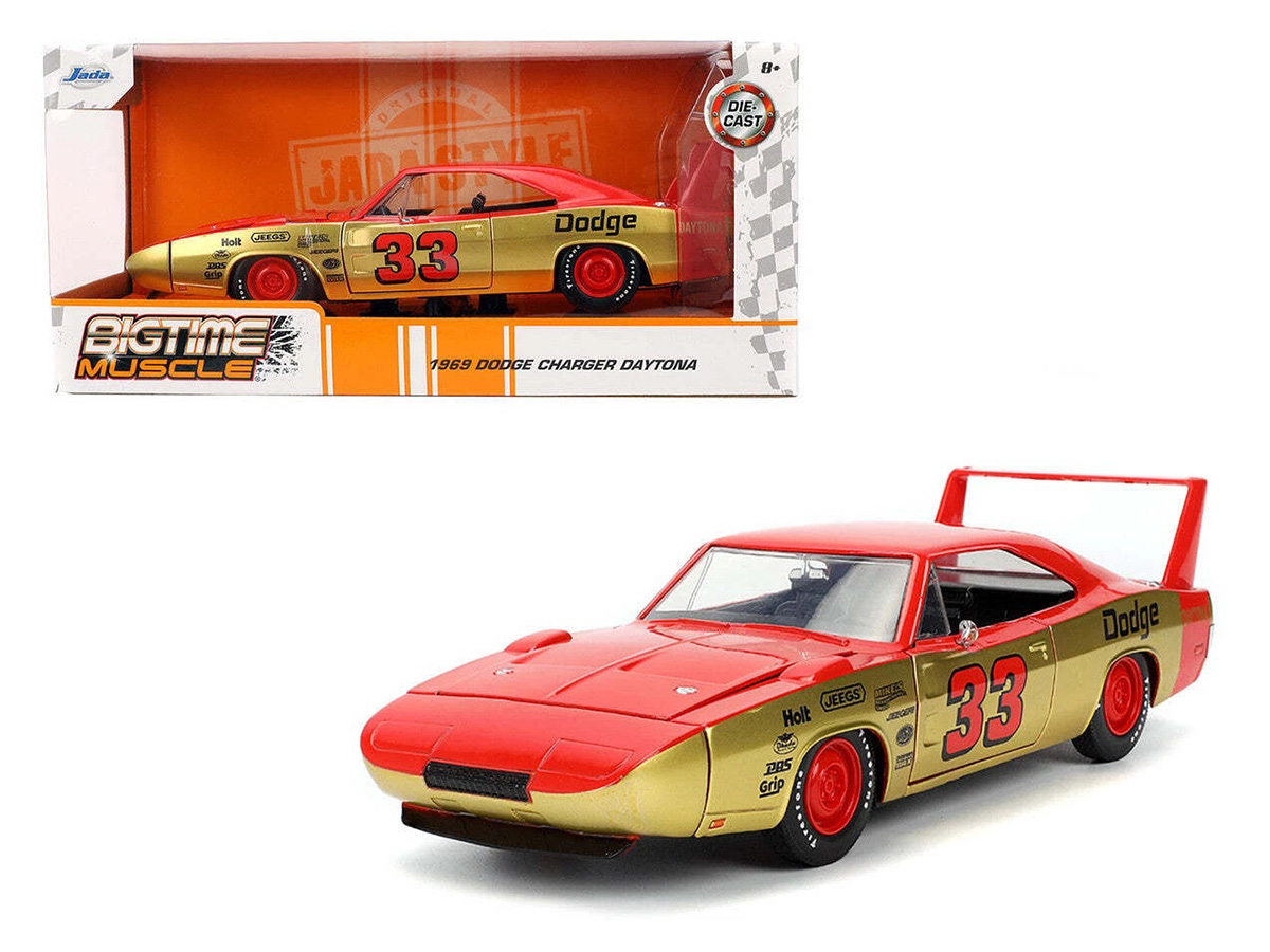Dodge Charger Daytona 1969 Big Time Muscle 1:24 Jada Toys - 20