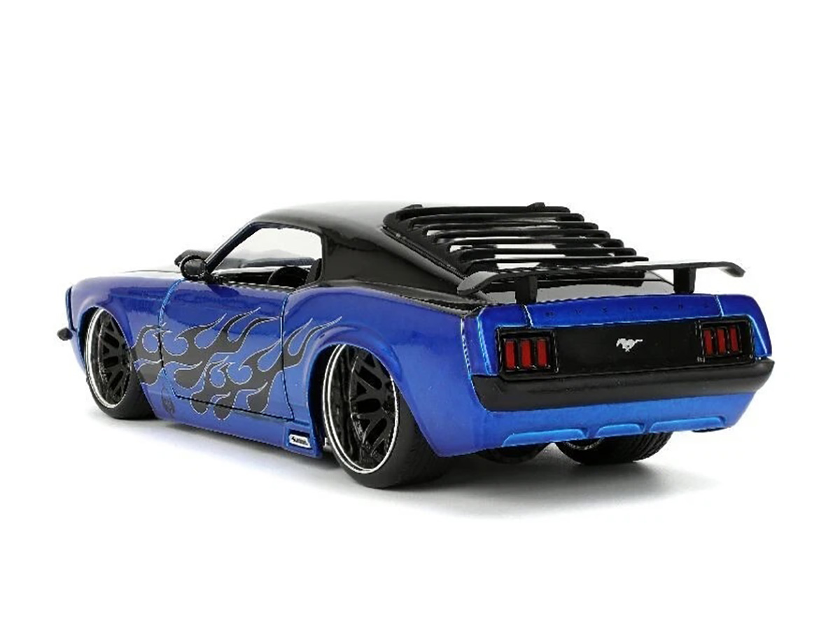 spark MINIMAX 限定版 FORD MUSTANG BOSS 429 Ford Mustang Boss 429 1970 Big Time Muscle 1:24 Jada Toys Azul