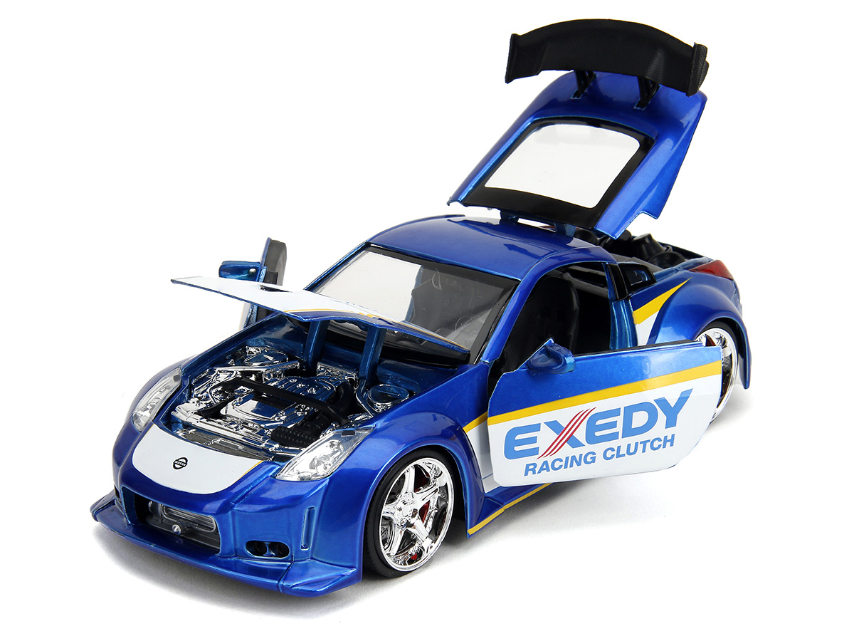 Nissan 350Z 2003 Exedy Racing Clutch JDM Tuners 1:24 Jada Toys