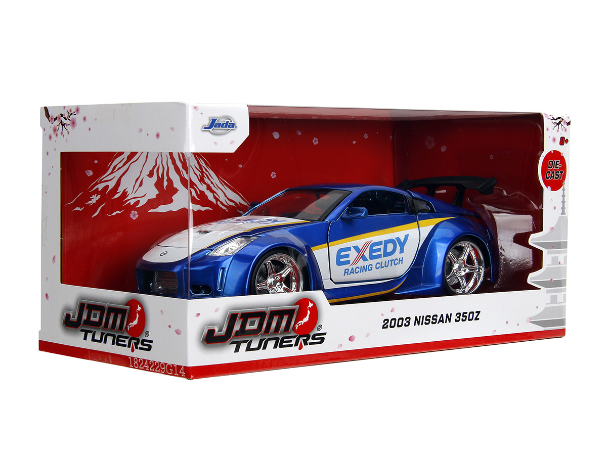 Nissan 350Z 2003 Exedy Racing Clutch JDM Tuners 1:24 Jada Toys