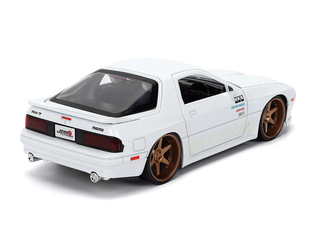 ミニカー　RX-7   スポーツカー　見本 RX-7集大成である6型の特別仕様車RZとSpirit Rが 1/43スケールダイ
