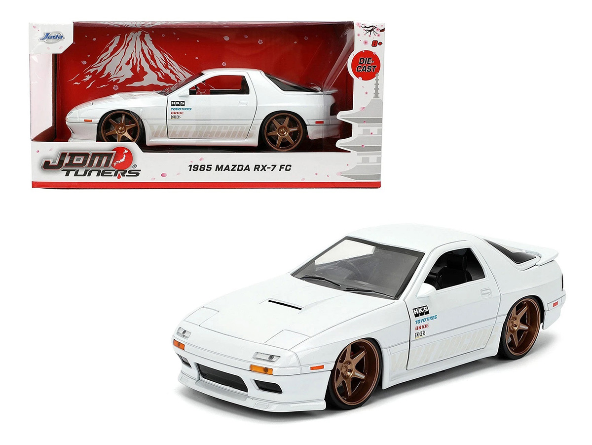 ミニカー Mazda Savanna RX-7 [1985] 1/24 Initial D Mazda Savanna Rx-7 Fc Miniatura Metal Carro 1/24