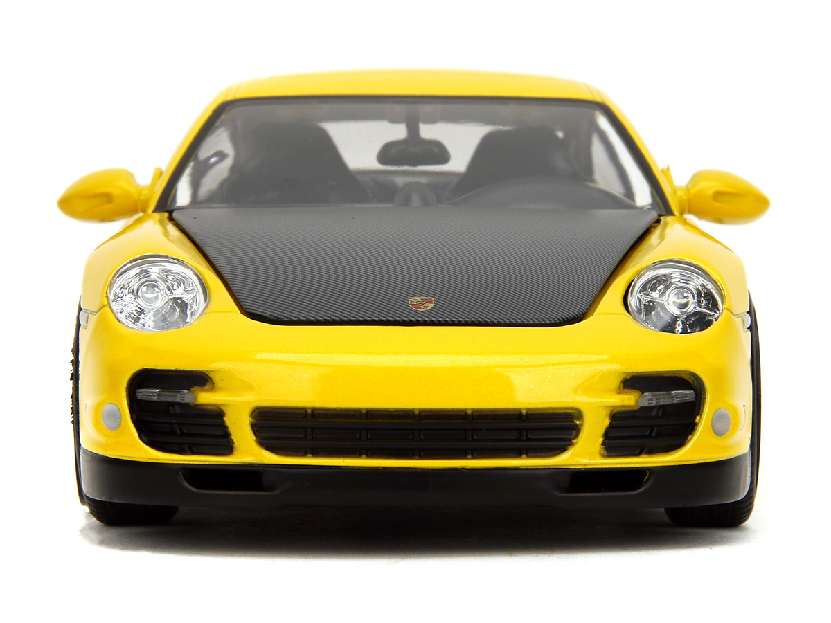 その他 Porsche 911 Turbo VTG FIGURE Porsche 911 Turbo (997) Hyper-Spec Series 1:24 Jada Toys Amarelo