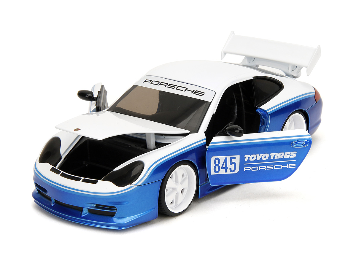 Porsche 911 GT3 RS (996) Hyper-Spec Series 1:24 Jada Toys Azul