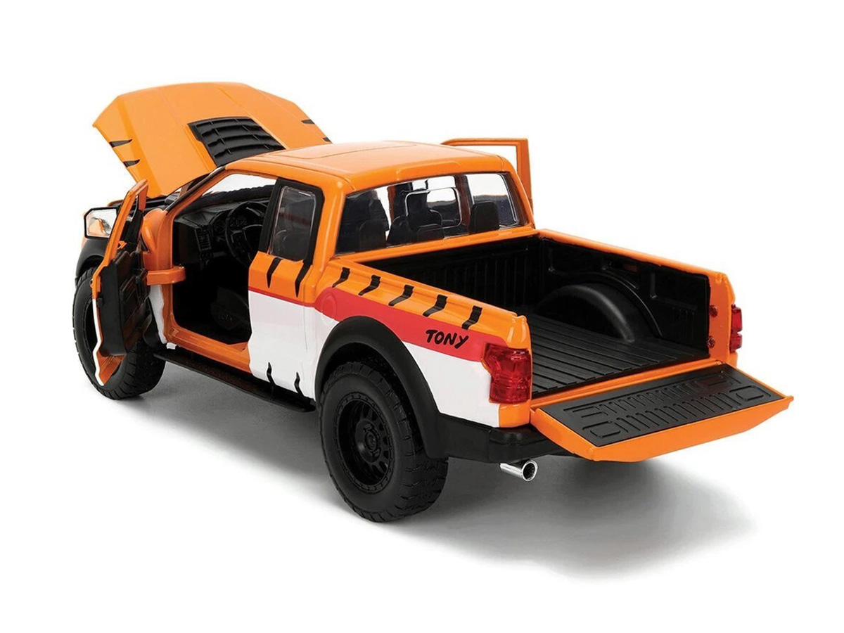 Ford F-150 Raptor 2017 + Figura Tony The Tiger Frosted Flakes 1:24