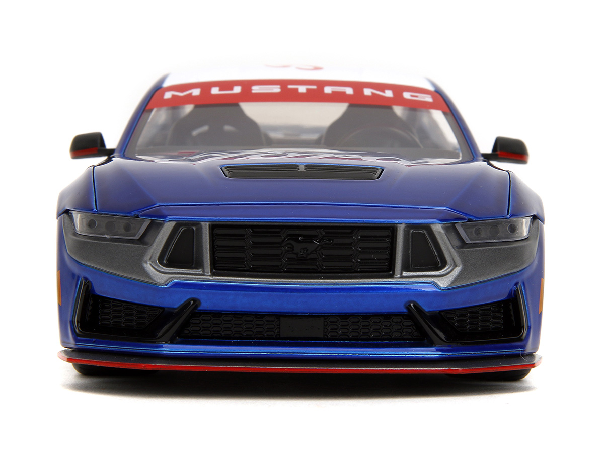 Ford Mustang Dark Horse 2024 Big Time Muscle 1:24 Jada Toys Azul
