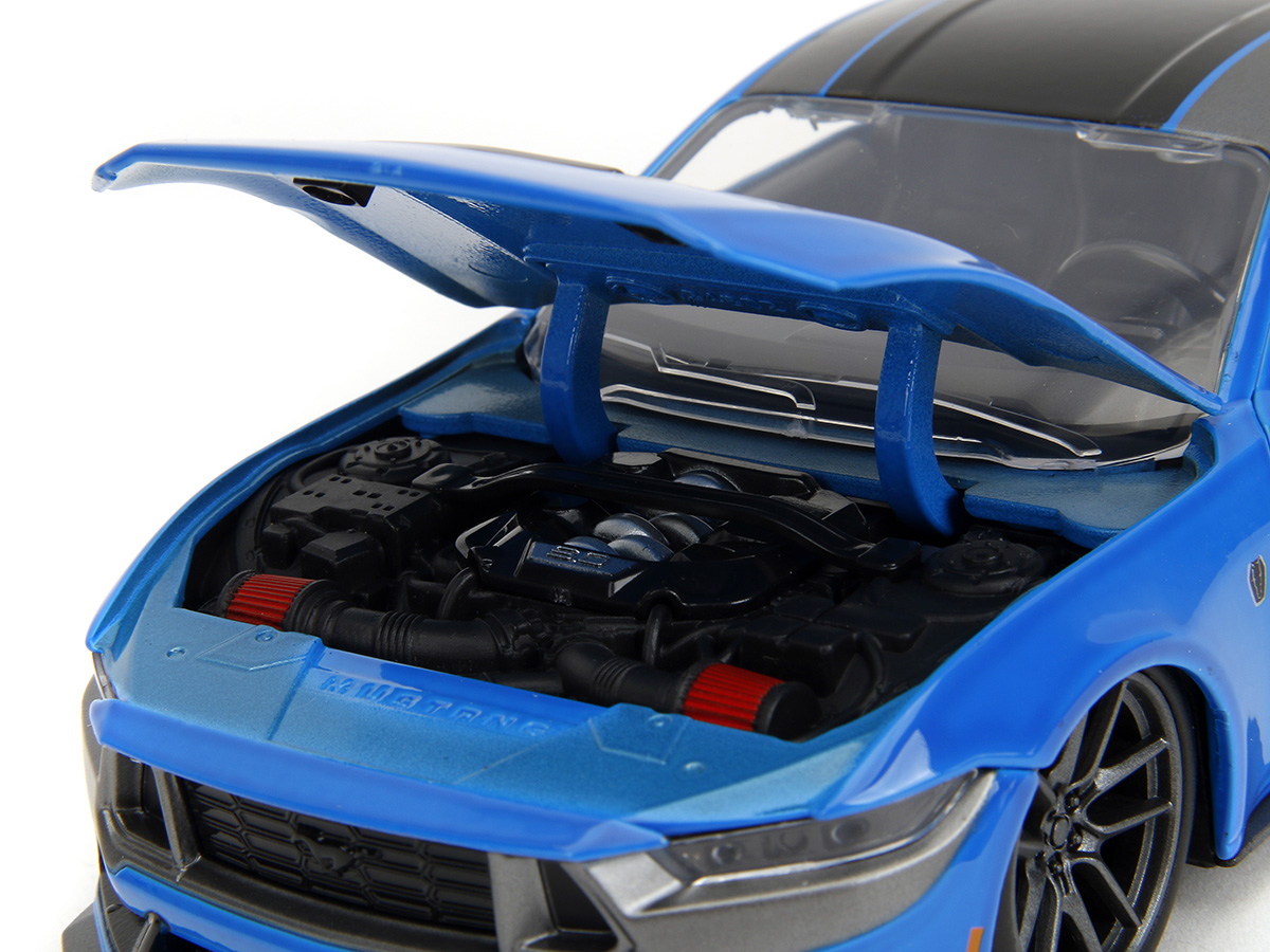 jada toys Mustang & Avalanche セット Ford Mustang Dark Horse 2024 Big Time Muscle 1:24 Jada Toys Azul