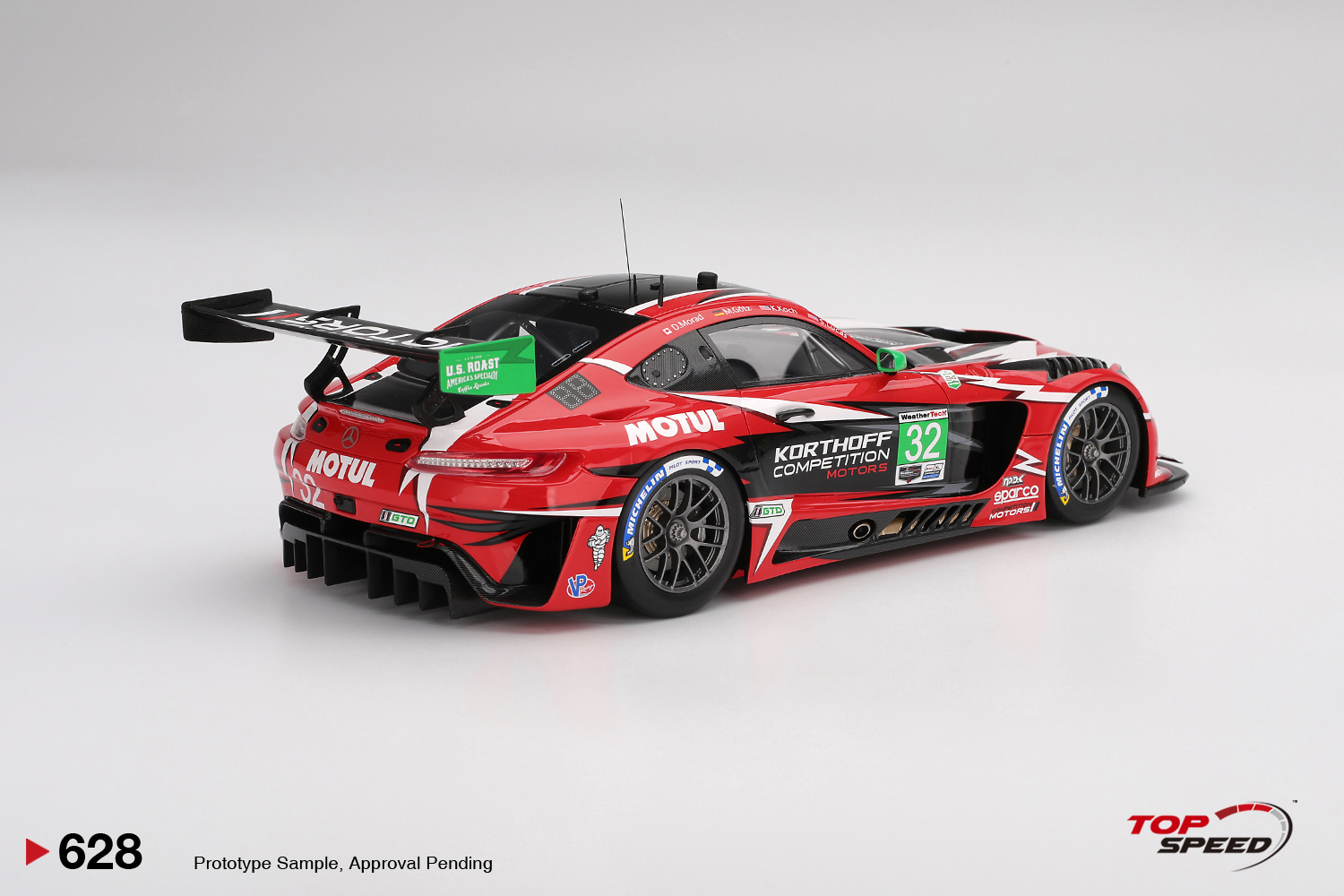 Mercedes AMG GT3 EVO Korthoff Competition Motors 2025 IMSA 24Hs