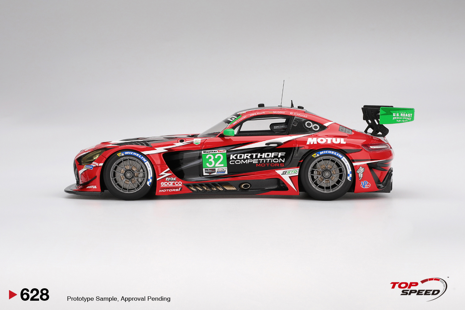 Mercedes AMG GT3 EVO Korthoff Competition Motors 2025 IMSA 24Hs