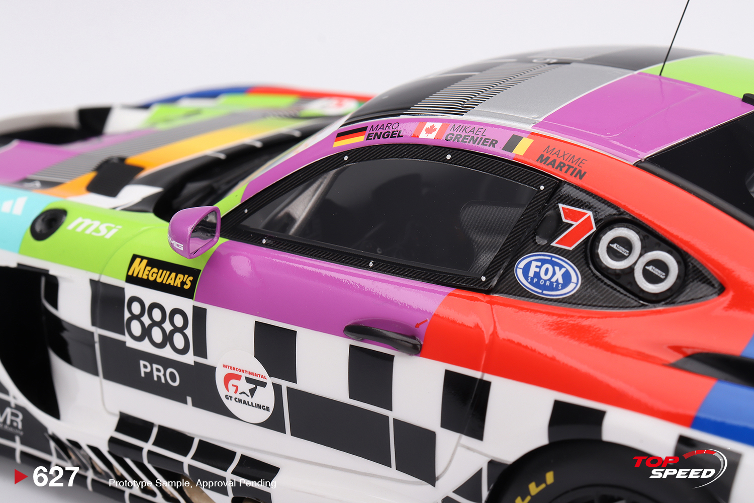Mercedes AMG GT3 Team GMR Meguiar´s 12Hs Bathrust 2025 1:18