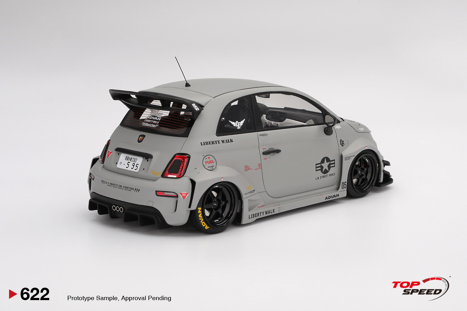 PRÉ-VENDA *** Fiat Abarth 595 Liberty Walk LB-WORKS x Abas Works