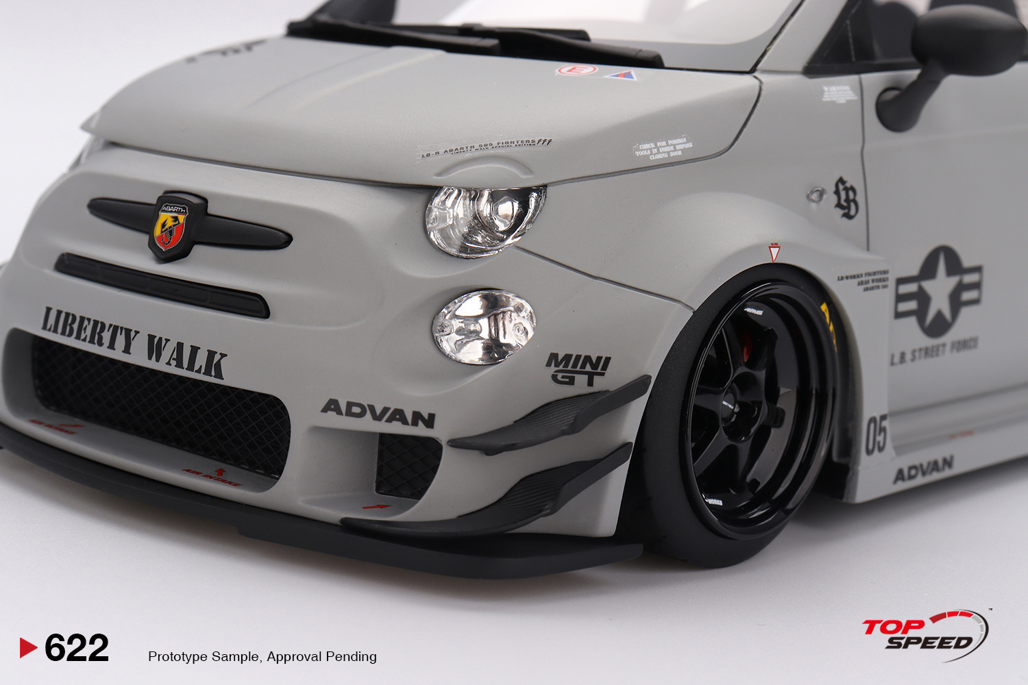 PRÉ-VENDA *** Fiat Abarth 595 Liberty Walk LB-WORKS x Abas Works