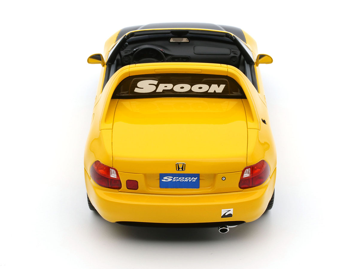 Honda Civic Del Sol Spoon Sports 1996 1:18 OttOmobile Amarelo - 20