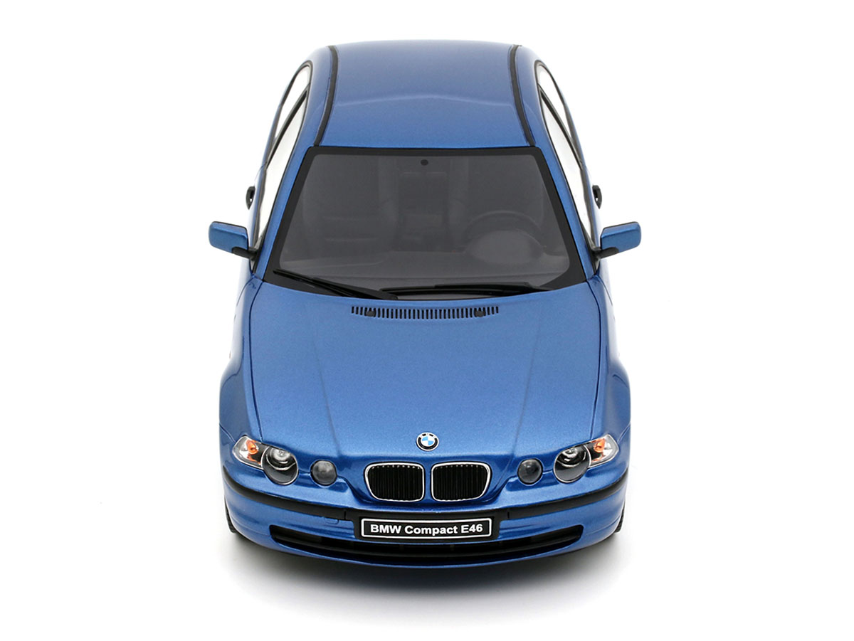  e46 325ti 1/18ミニカー BMW E46 318Ti Compact 2002 1:18 OttOmobile Azul - 20 anos! Loja on