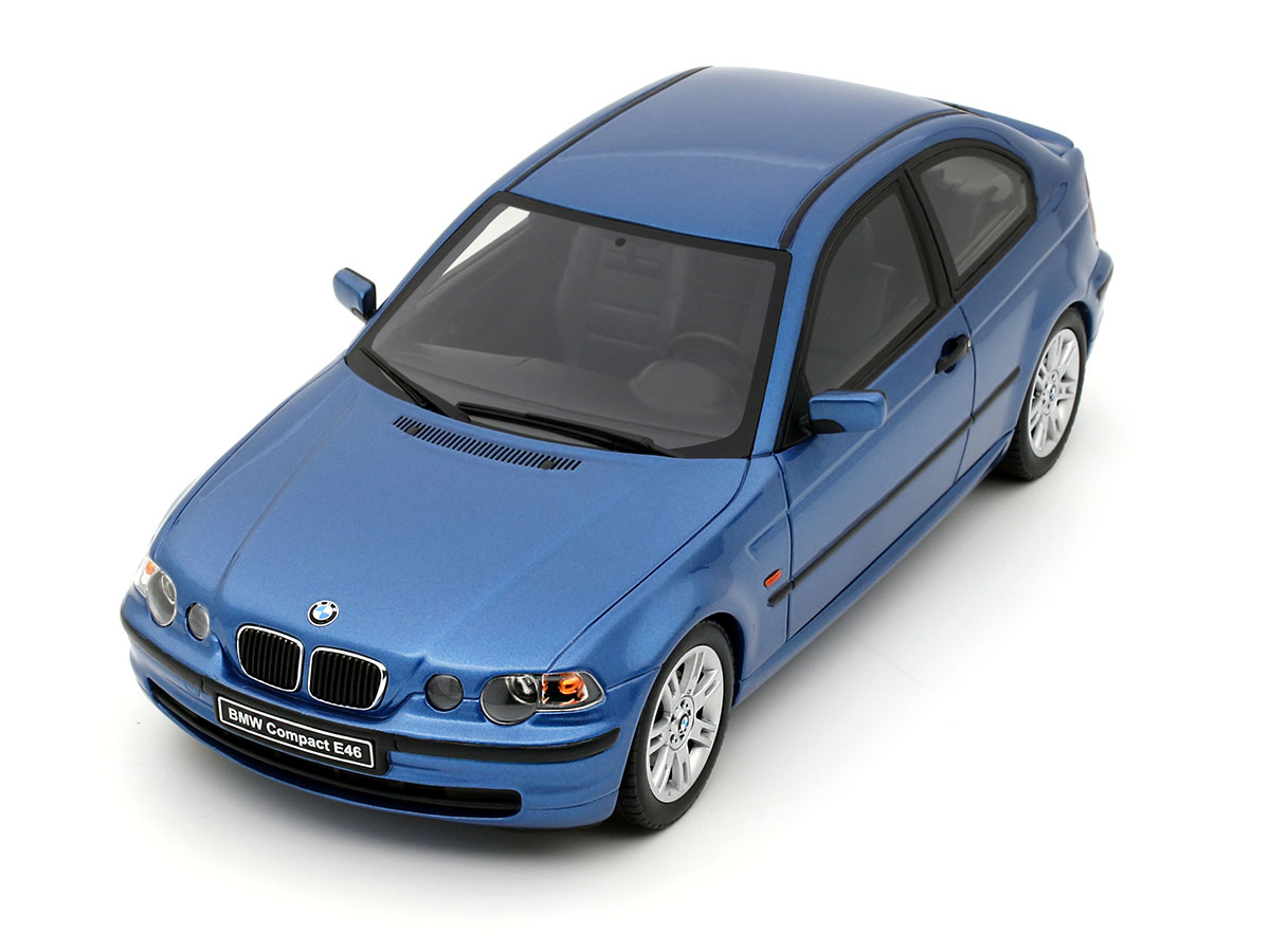 BMW E46 318Ti Compact 2002 1:18 OttOmobile Azul - 20 anos! Loja on