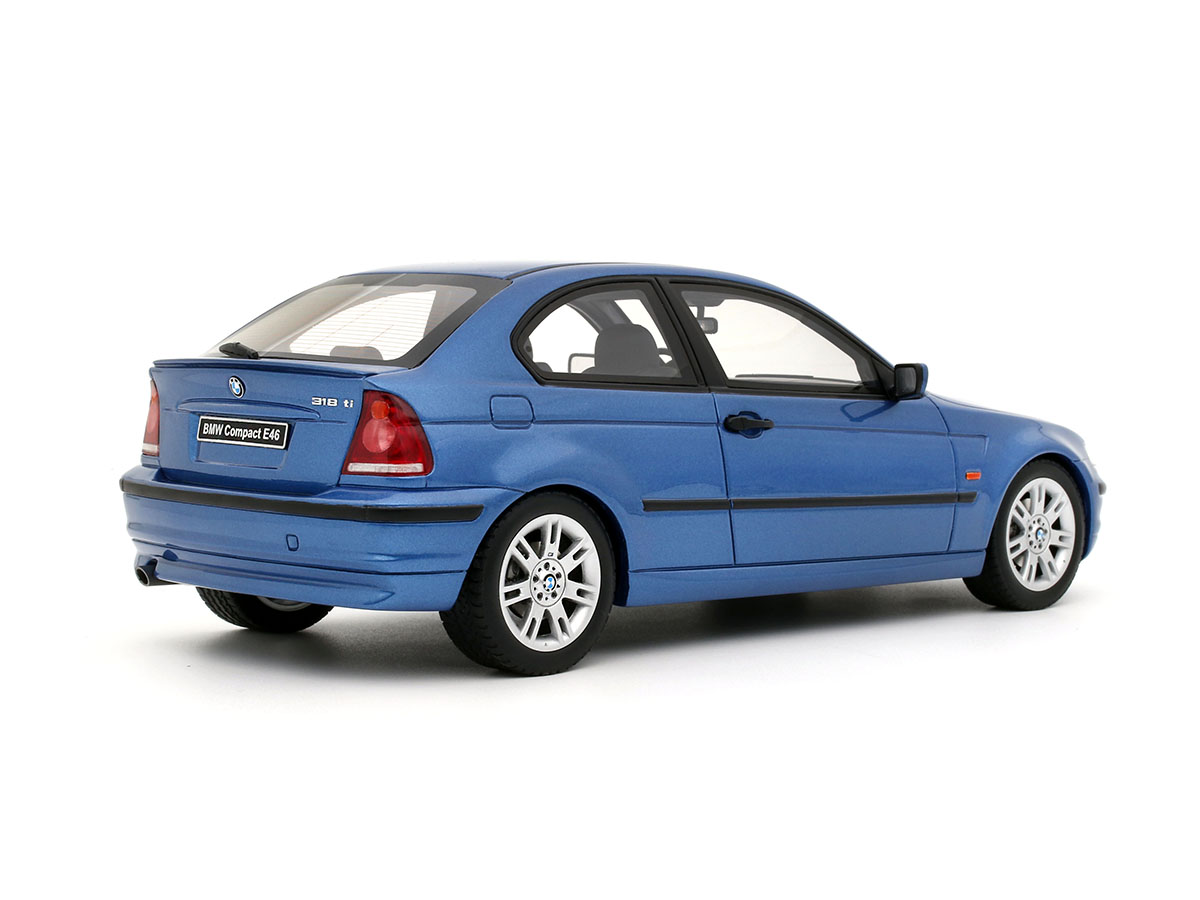 BMW E46 318Ti Compact 2002 1:18 OttOmobile Azul - 20 anos! Loja on