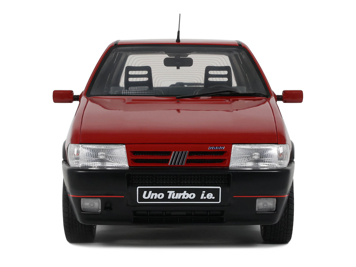 FIAT Uno Turbo i.e. ミニカー 1/18赤 Fiat Uno Turbo I.E 1990 1:18 OttOmobile Vermelho - 20 anos! Loja