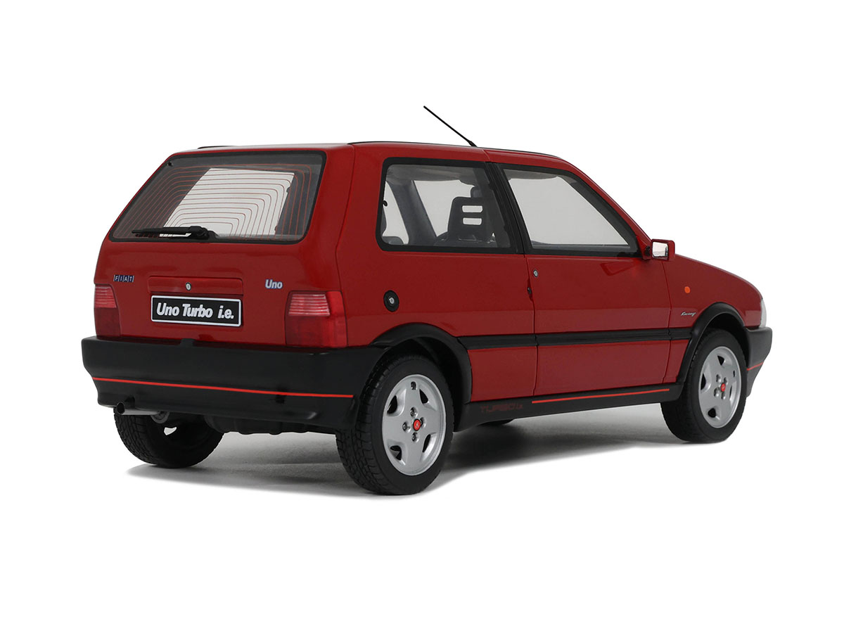 Fiat Uno Turbo I.E 1990 1:18 OttOmobile Vermelho - 20 anos! Loja