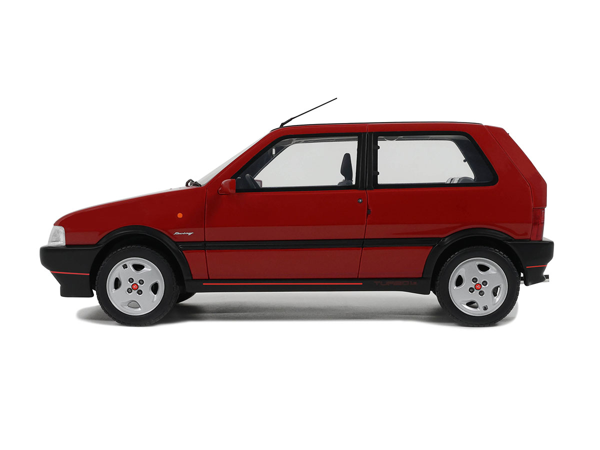 Fiat Uno Turbo I.E 1990 1:18 OttOmobile Vermelho - 20 anos! Loja