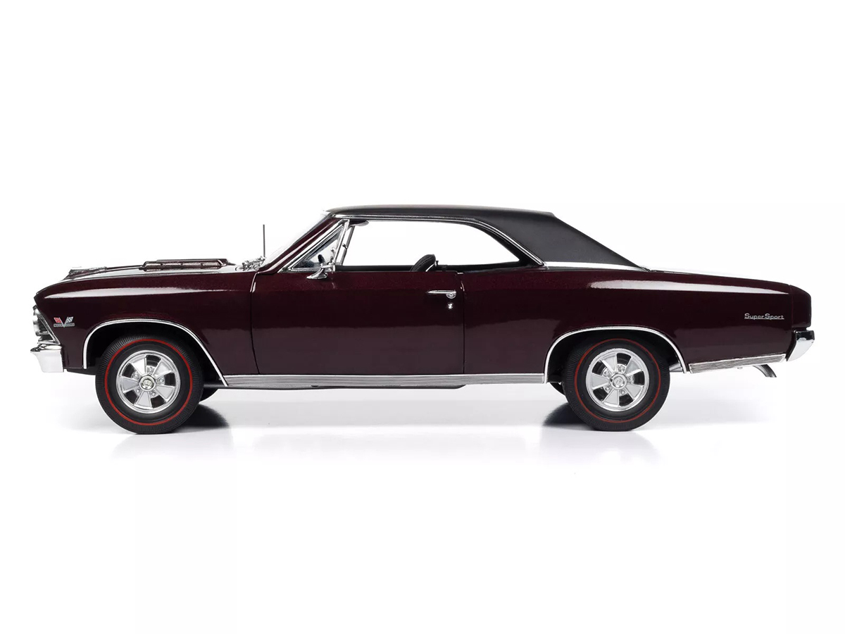 Chevy Chevelle SS 396 1966 1:18 Autoworld - 20 anos! Loja on-line