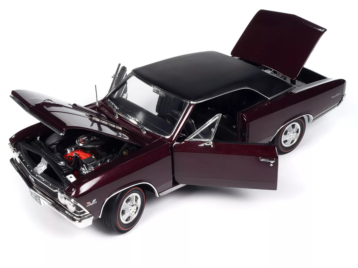 Chevy Chevelle SS 396 1966 1:18 Autoworld - 20 anos! Loja on-line