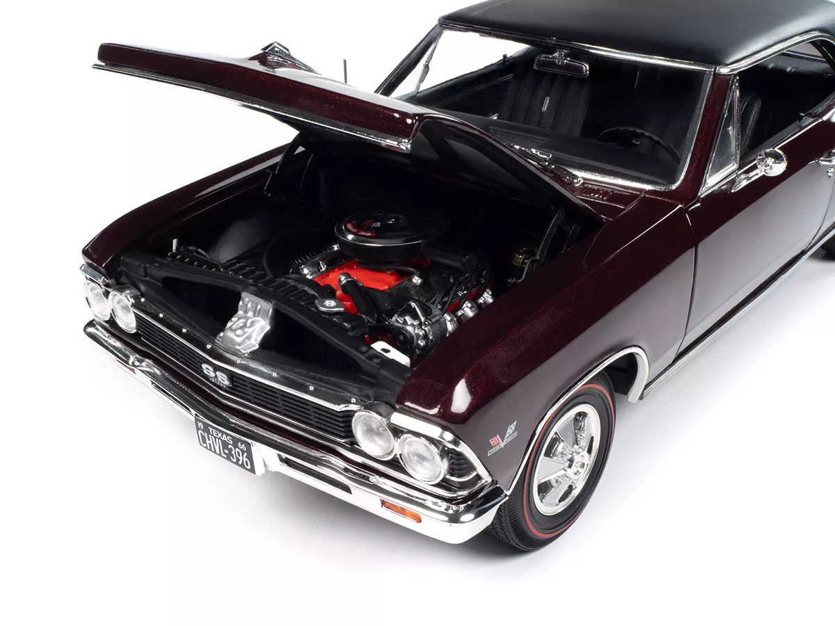 Chevy Chevelle SS 396 1966 1:18 Autoworld - 20 anos! Loja on-line