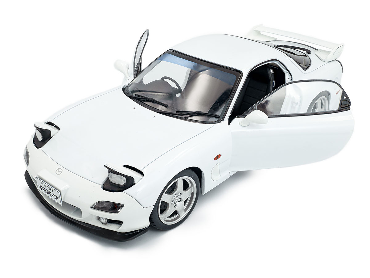 Mazda RX7 FD RS 1994 1:18 Solido Branco - 19 anos! Loja on-line de