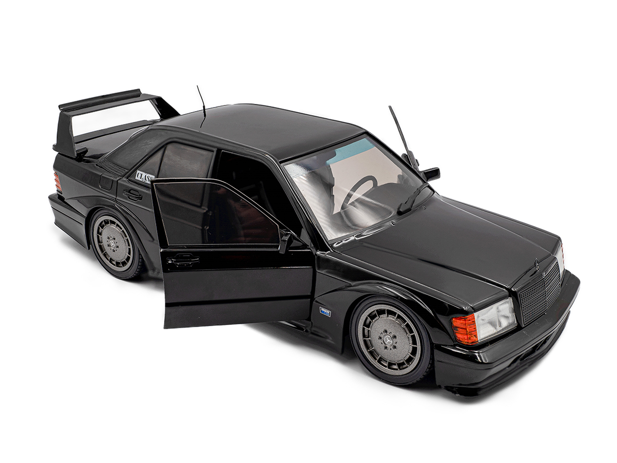 Mercedes Benz 190 EVO II W201 1990 Solido Works 1:18 Solido Preto