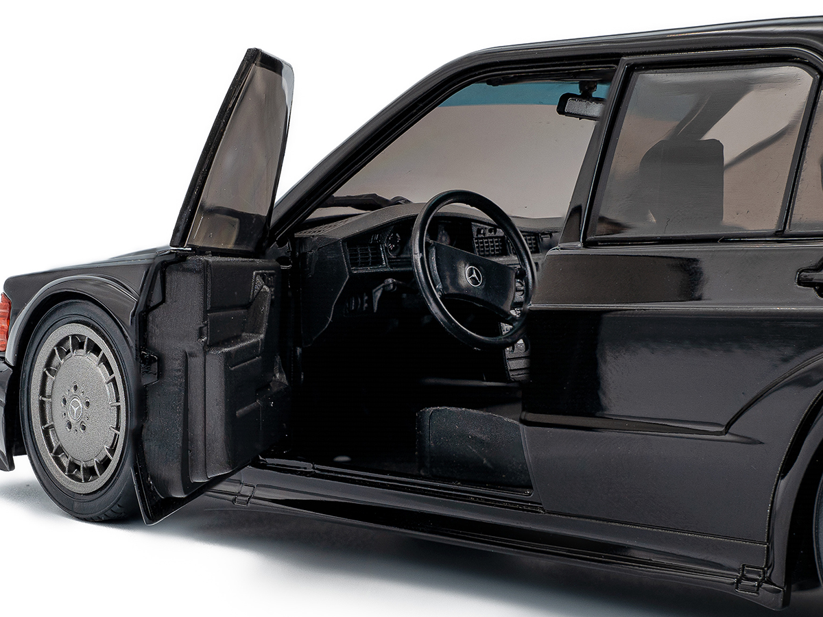 Mercedes Benz 190 EVO II W201 1990 Solido Works 1:18 Solido Preto