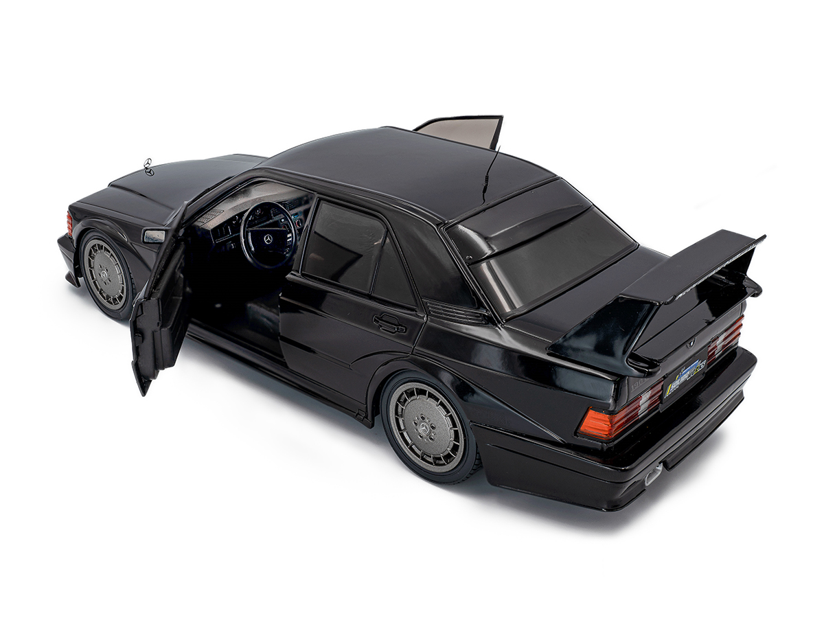Mercedes Benz 190 EVO II W201 1990 Solido Works 1:18 Solido Preto