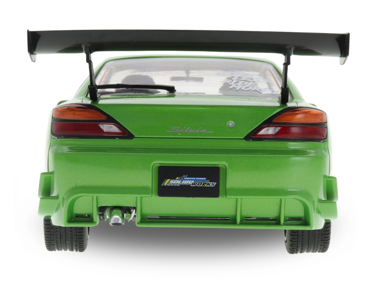 Nissan Silvia S15 1999 1:18 Solido Verde - 20 anos! Loja on-line