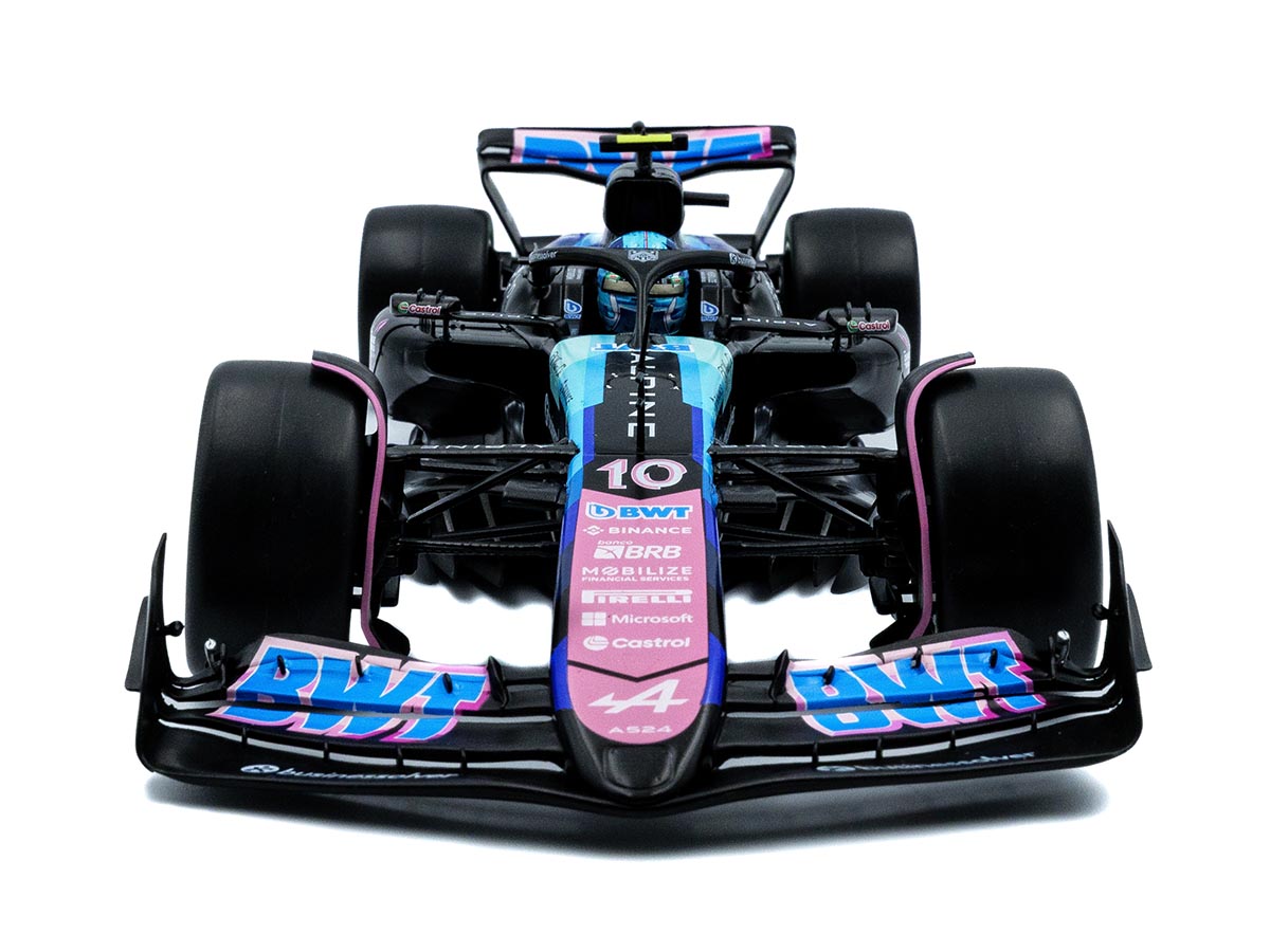 Fórmula 1 Alpine F1 Team A524 Pierre Gasly GP Brasil 2024 1:18