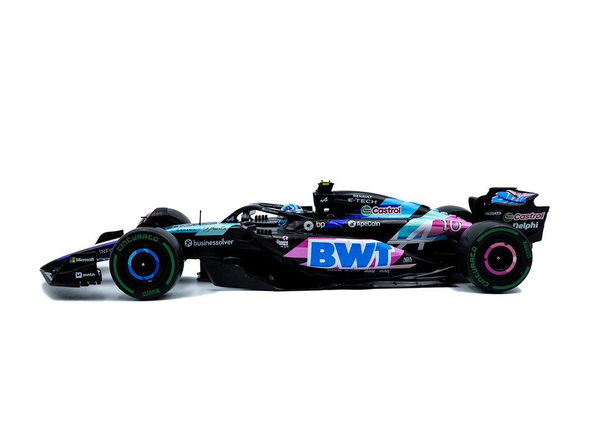 BWT Alpine F1 Team 2024 ガスリー Fórmula 1 Alpine F1 Team A524 Pierre Gasly GP Brasil 2024 1:18