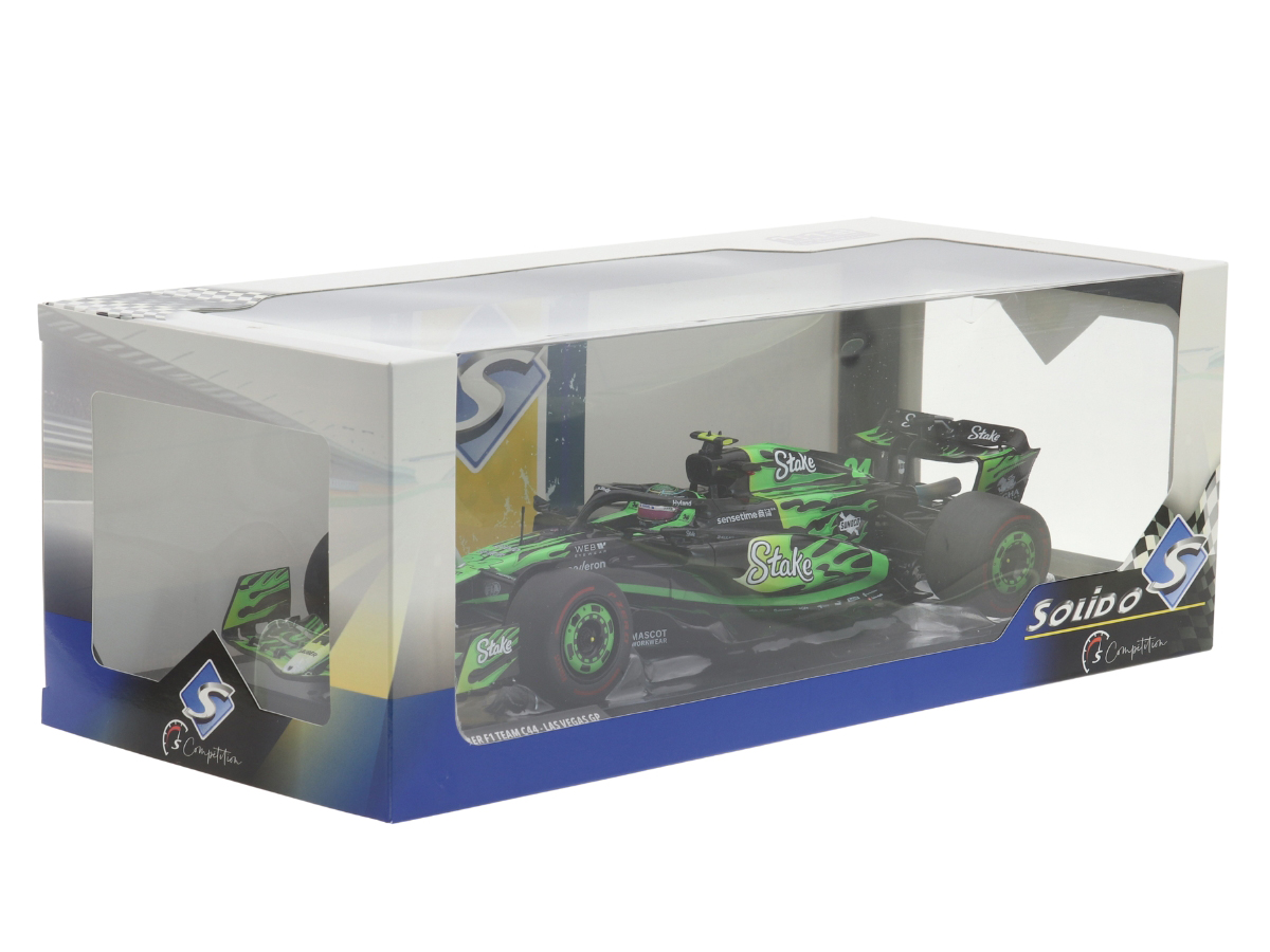 Fórmula 1 Kick Sauber C44 Zhou Guanyu GP Las Vegas 2024 1:18