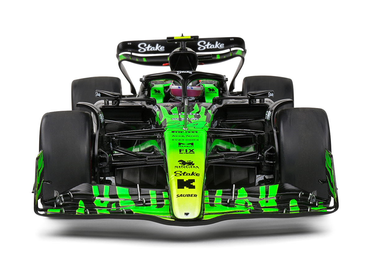 Fórmula 1 Kick Sauber C44 Zhou Guanyu GP Las Vegas 2024 1:18