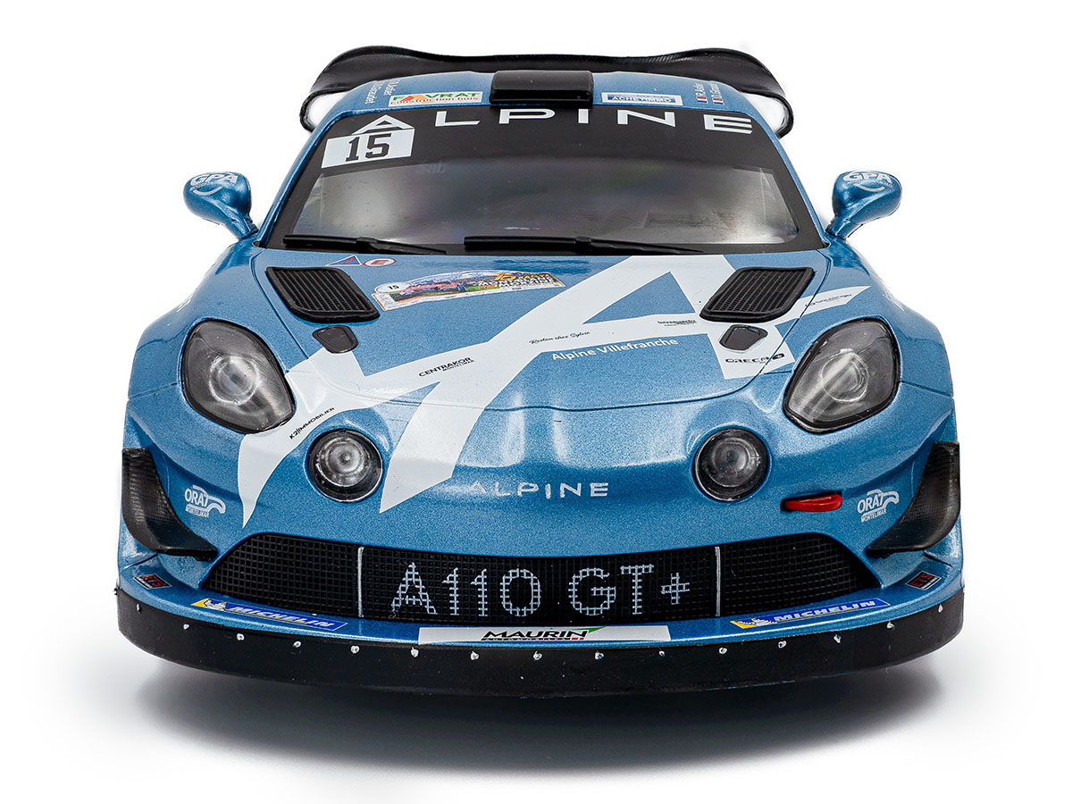 Alpine A110 Rallye GT+ CFR Mont-Blanc Morzine 2024 1:18 Solido