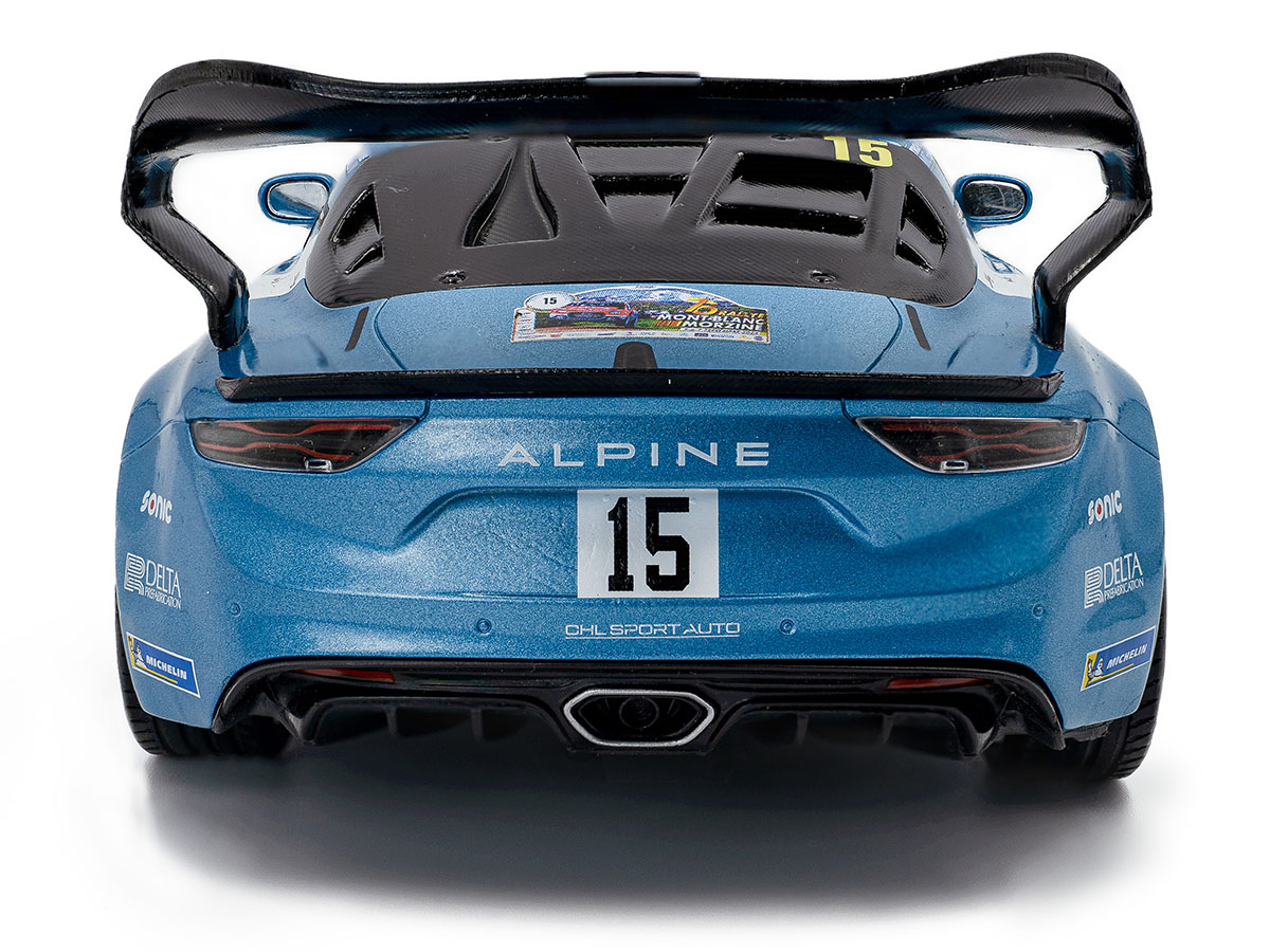 Alpine A110 Rallye GT+ CFR Mont-Blanc Morzine 2024 1:18 Solido