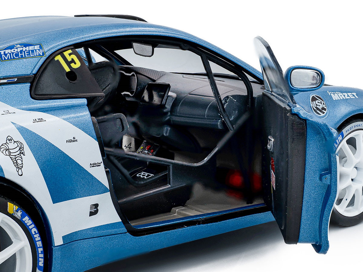 Alpine A110 Rallye GT+ CFR Mont-Blanc Morzine 2024 1:18 Solido