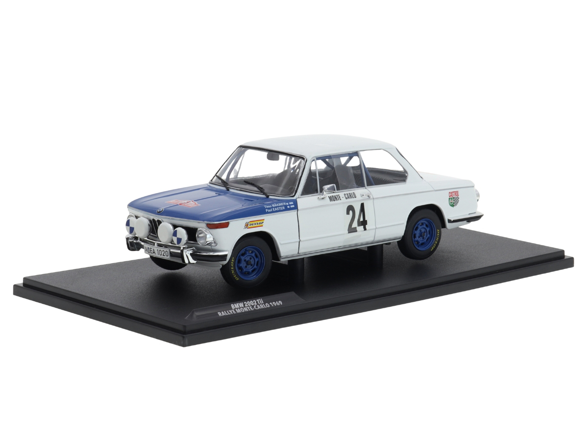 BMW 2002 ラリーモンテカルロ1:18 Ixo 1:18 BMW 2002 Jägermeister