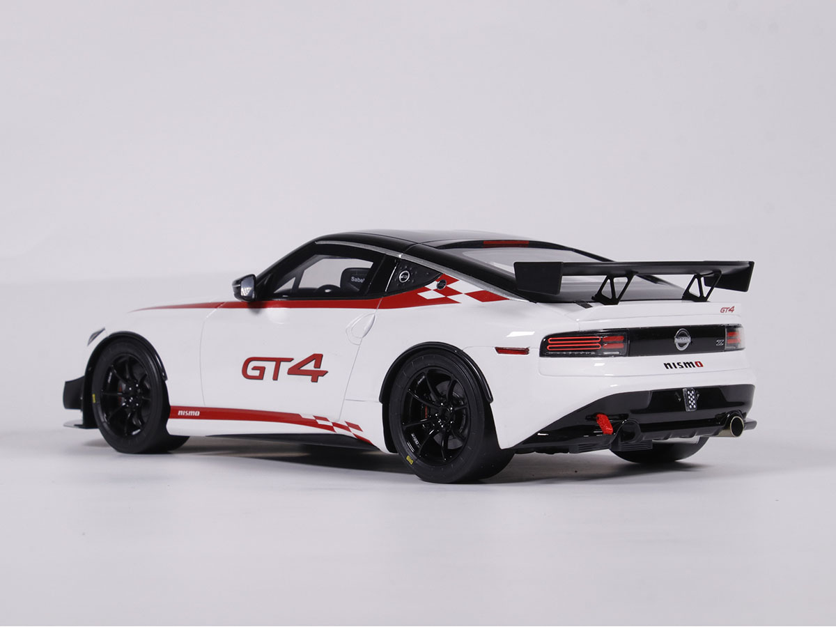 Nissan Z GT4 2022 1:18 OttOmobile Branco - 20 anos! Loja on-line