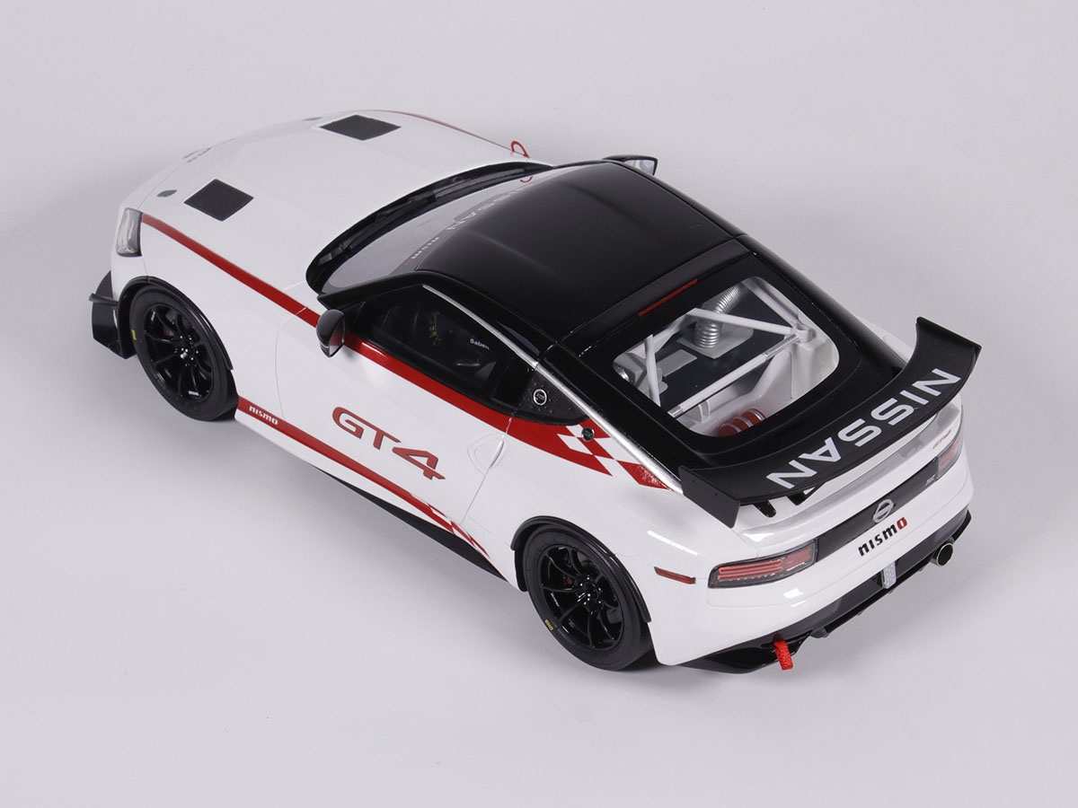 Nissan Z GT4 2022 1:18 OttOmobile Branco - 20 anos! Loja on-line