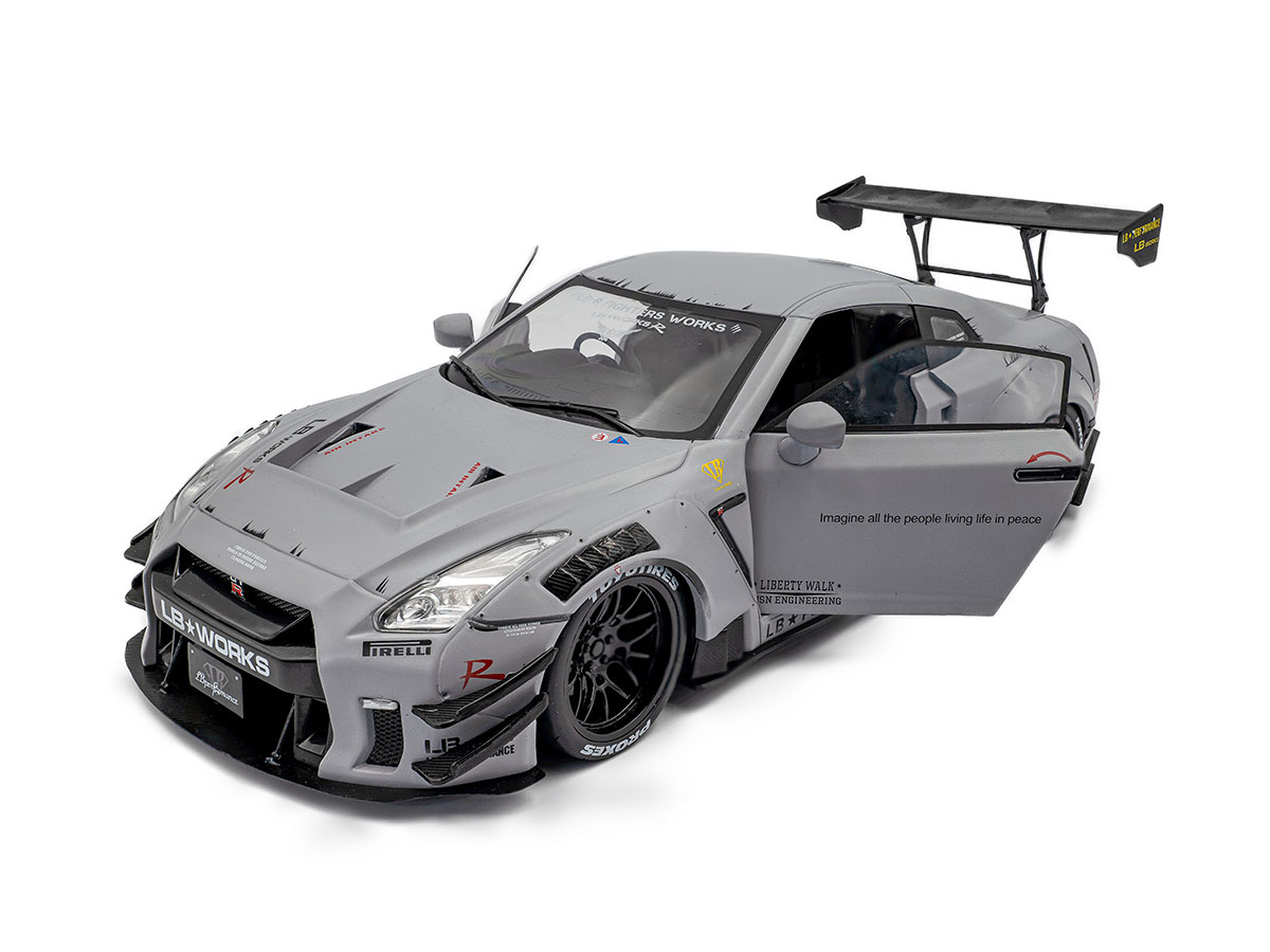 ミニカー Liberty Walk LB Works Nissan GT-R Amazon.co.jp: ミニカー 日産 NISSAN GT-R R35 type 1.5 (グレー) LB