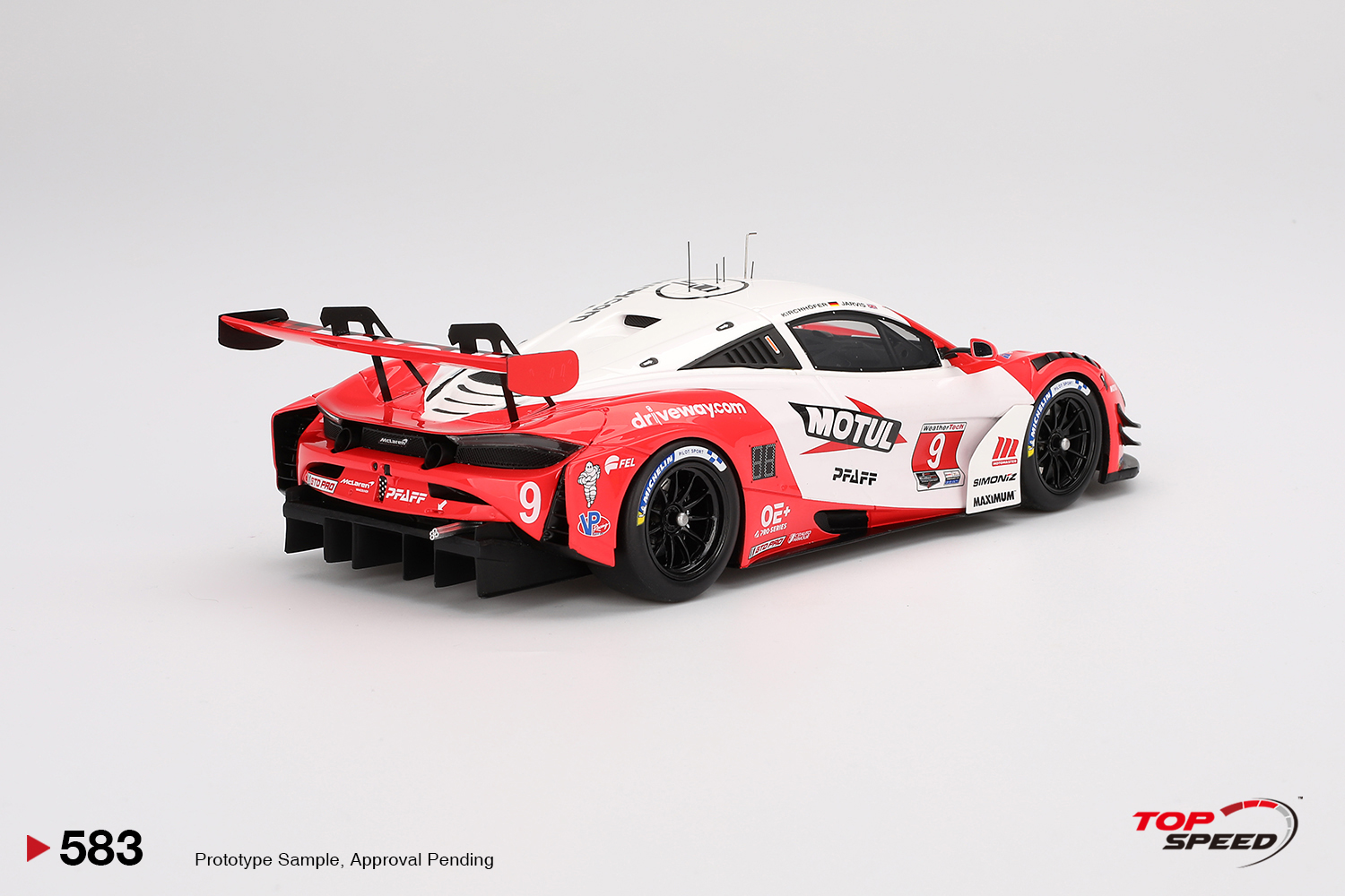 マコラシン McLaren 720 GT3 EVO Pfaff Motorsports 2024 IMSA Motul Course de