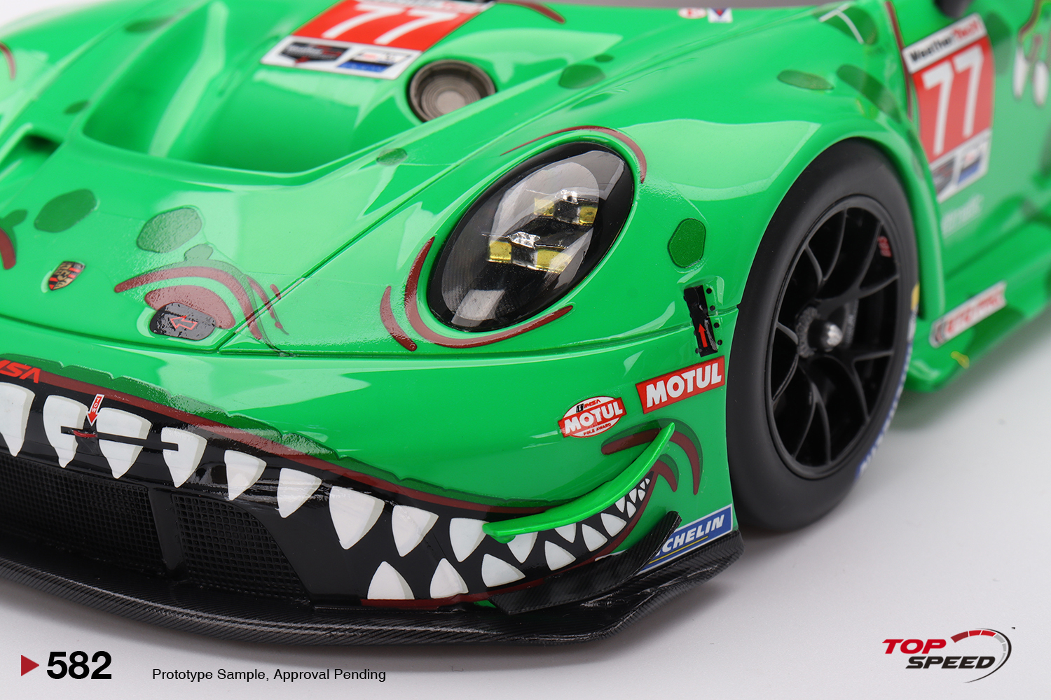 Porsche 911 GT3 R AO Racing 2024 IMSA 24Hs Daytona GTD Pro 1:18