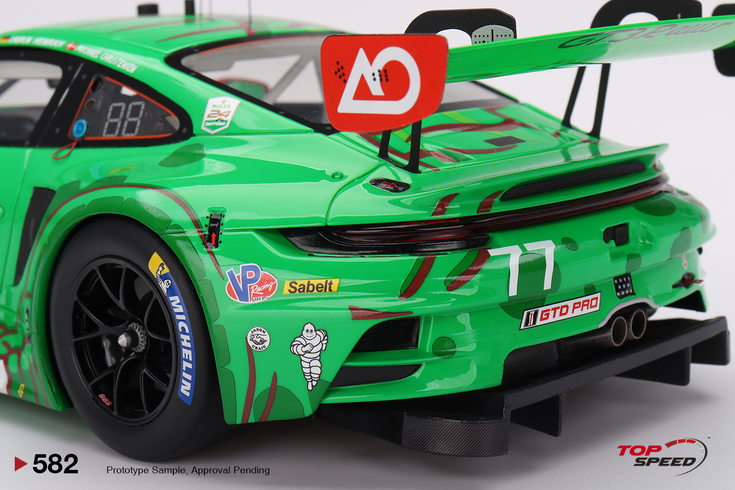 1/43 ポルシェ 911 GT3 R IMSA AO Racing 2023 1/43 ポルシェ 911 GT3 R IMSA AO Racing 2023 TSM 1:43 Porsche 911